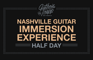 Nashville Guitar Immersion Experience (Half-Day)